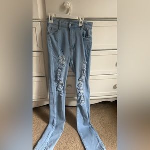 Fashion Nova Ripped Jeans